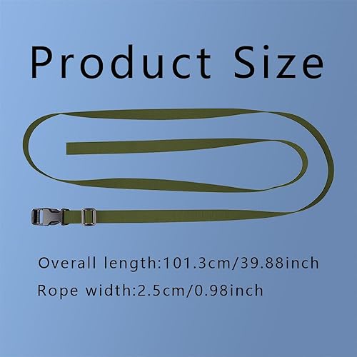 Miniatura 2 de Correa de amarre, correas de equipaje, correas de hebilla ajustables, correa de nailon con hebilla, correas de equipaje resistentes, correas de