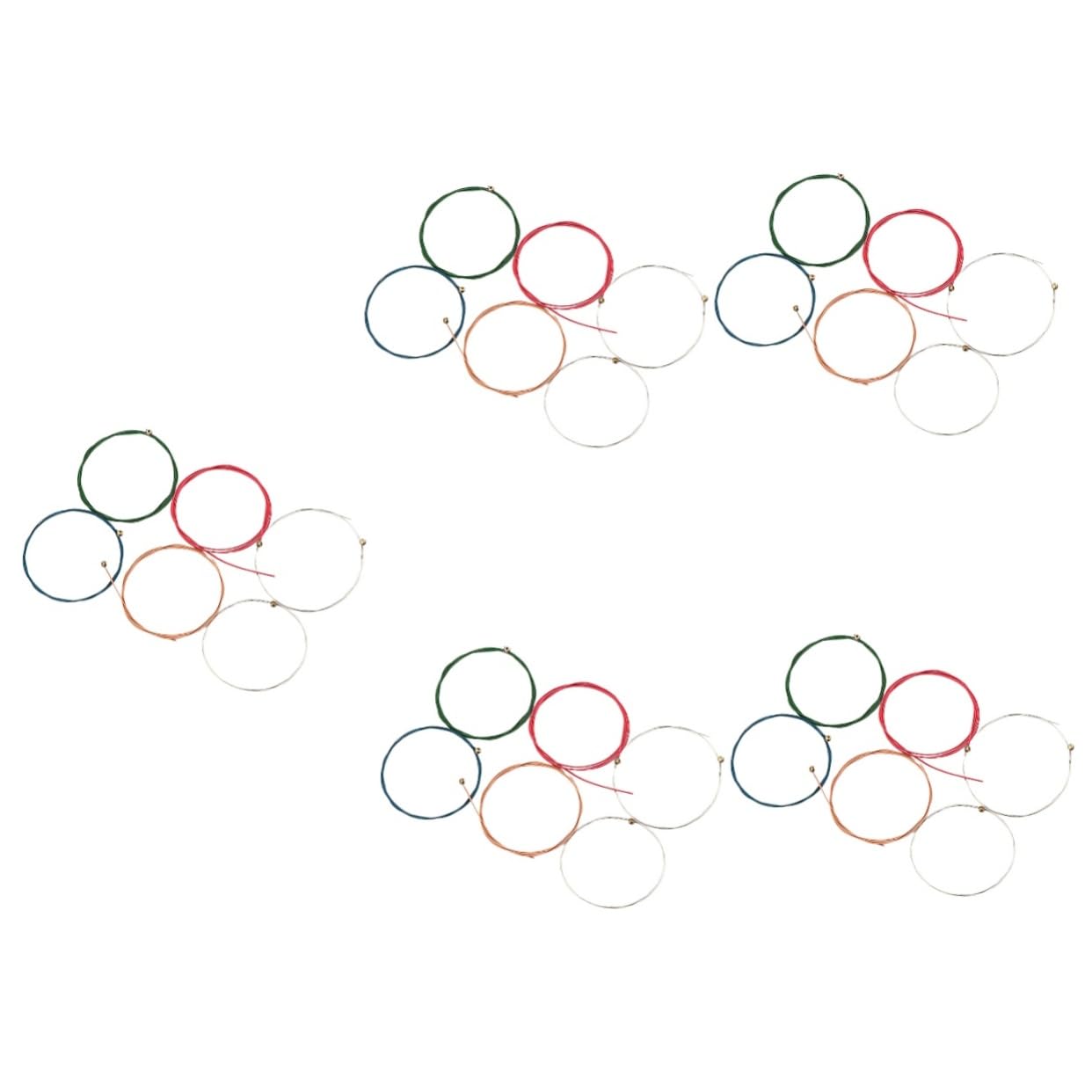 TOYANDONA 30pezzi Corde Per Chitarra Folk Acciaio Da Materiale Resistente Per Sostituzione Suono e Potente Accessori Per Musicisti e Appassionati Di Chitarra