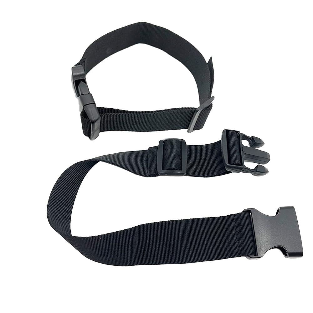Aniyan 4 Stück gurtband mit Schnalle,kofferbänder mit Verstellbare Schnallen, für Fahrrad, Motorrad, Gepäckpakete, Camping (2M- 50mm)