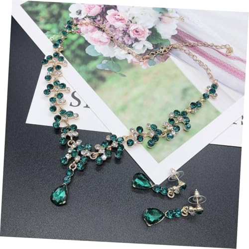 Collar de Cristal para Mujer IMIKEYA en Pendientes y Collar de Novia 6