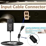 12v 2a Remplacement du cordon d'alimentation de bureau réglable pour un seul moteur, alimentation de bureau permanent 12V,Max 24W