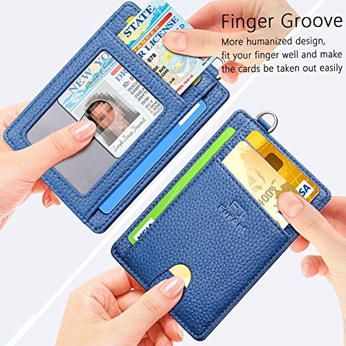 FurArt Slim Minimalist Wallet, Front Pocket Wallets, RFID Blocking, Credit Card Holder for Men3