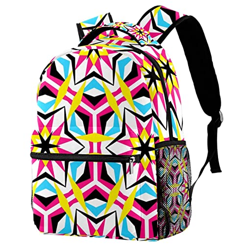 Sac à dos coloré kaléidoscope ergonomique et grand volume