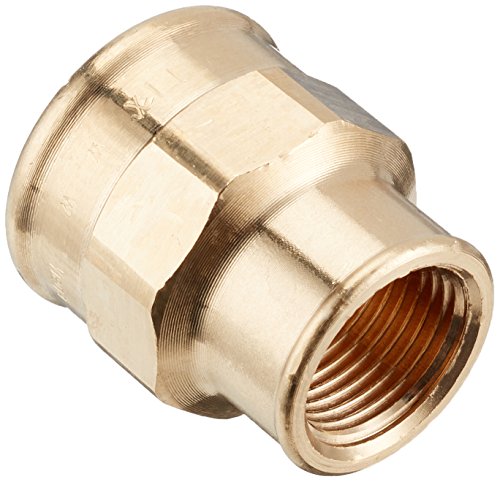Viega 268879 Muffe Modell 3240 blank reduziert, Innengewinde 1/2 x 3/8 Zoll - 10 Stück