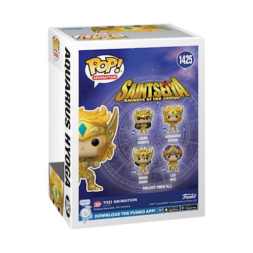 FUNKO Saint Seiya Gold Aquarius Hyoga POP! 9 cm - vue 6