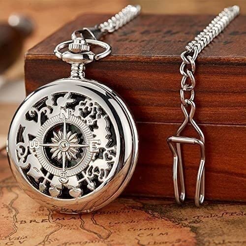 Montre de Poche Mécanique en Argent pour Homme, Marque de Luxe, Mode Gentleman, Remontage Manuel, Décontracté, JOFob, Nouvelle Collection  1511