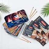 Derwent, Blok do Rysowania Derwent Lightfast, 30,5 × 40,6 cm, 20 Bezkwasowych Arkuszy 300 gsm, Tłoczona na Gorąco Gładka Powierzchnia, do Nakładania Warstw (2305833)