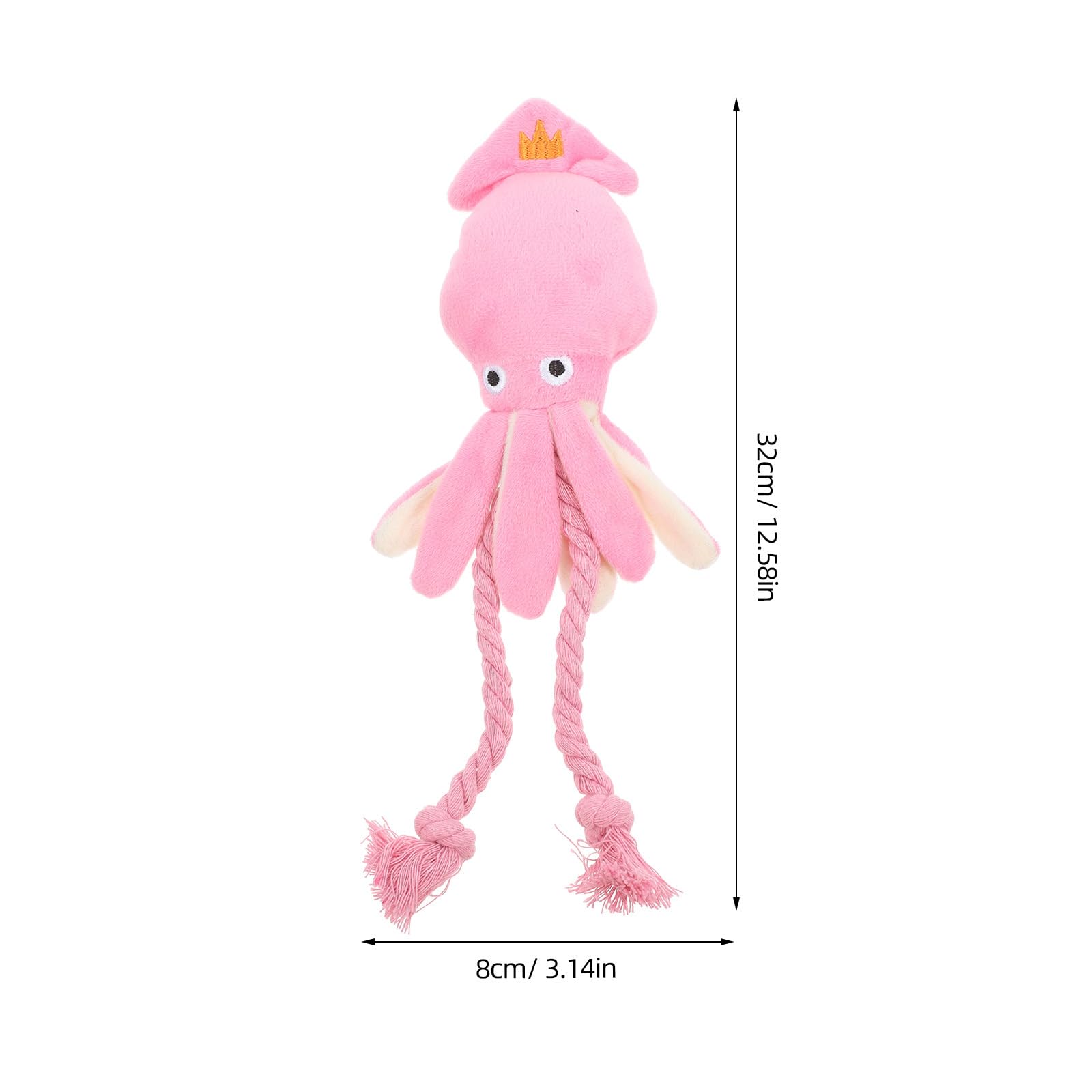 BESPORTBLE Cat Toys - Interactive Plush Octopus Chew Toy for Kittens Safe Cotton Rope Training Aid Perfect for Indoor Play - Image 4