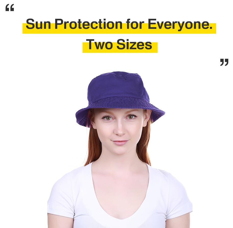 Image of KBETHOS 100% Cotton Washed Bucket Hat