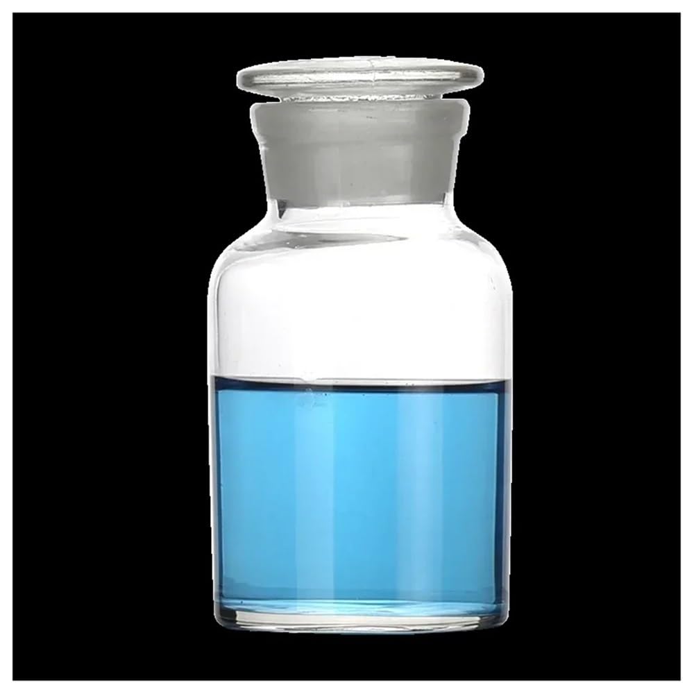 Instrumentos y Equipos de Laboratorio Frasco de vidrio transparente for reactivo de laboratorio, de boca ancha, de 60 ml, 125 ml, 250 ml, 500 ml, 1000 ml y 2500 ml.(2500ml)
