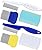 6 Pieces Flea Comb for Cats Dogs Lice Combs Fine Tooth Comb Grooming Set Remove Float Hair Tear Marks Tick Removal Tool