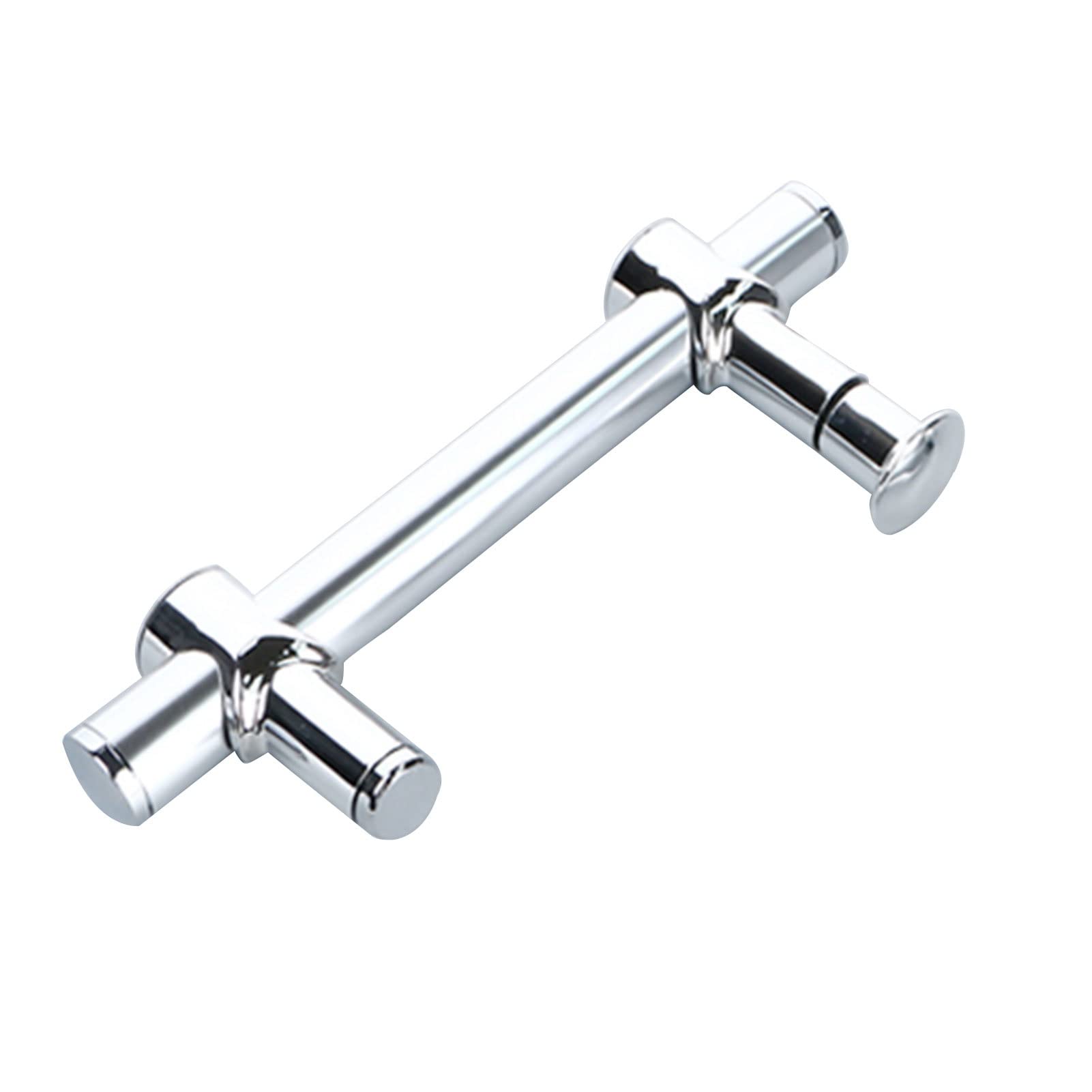 Poignée de traction pour écran de cabine de douche moderne et bouton en inox