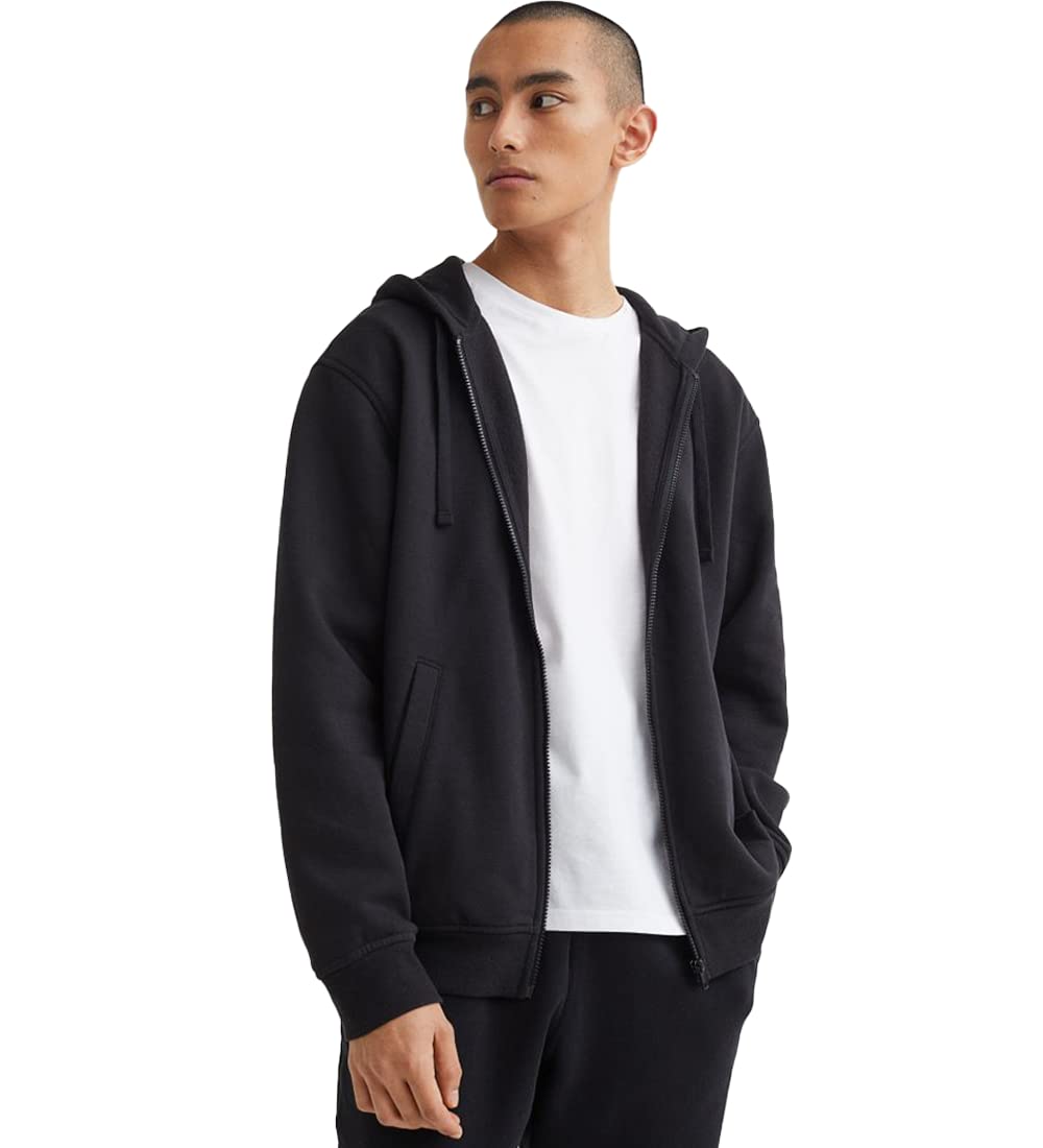 koverify Plain Chain CottenBlend Zipper Hoodie/Hooded Jacket/Unisex Jacket for Men and Women-picture-38