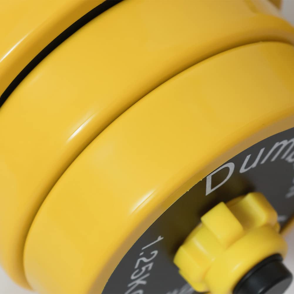 BAKAJI Set 2 in 1 Manubri Regolabili con Barra Bilanciere di collegamento, Rivestimento Gomma Piuma Antiruggine Antiscivolo, Palestra, Fitness, con Pesi