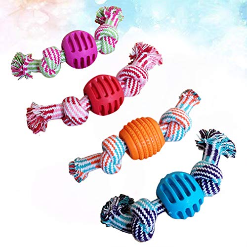Brinquedo para cães de estimação - 4 peças de brinquedo divertido de mordida para cães de estimação