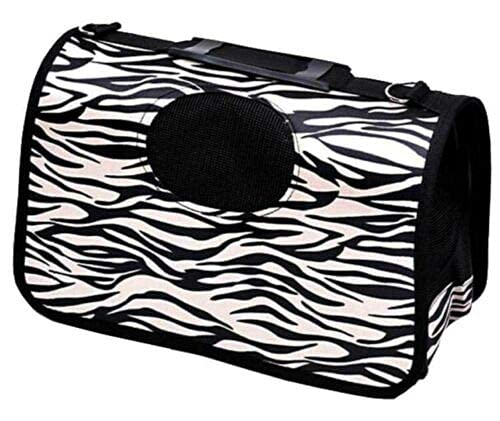 Pet Guard Pet Dog Cat Puppy Portable Travel Carry Carrier Tote Cage Bag Crates Pet Guardnnel New- Black & White Printed -Size: 44 * 20 * 26cm (B09FLX7SQT) Amazon Price History, Amazon Price Tracker
