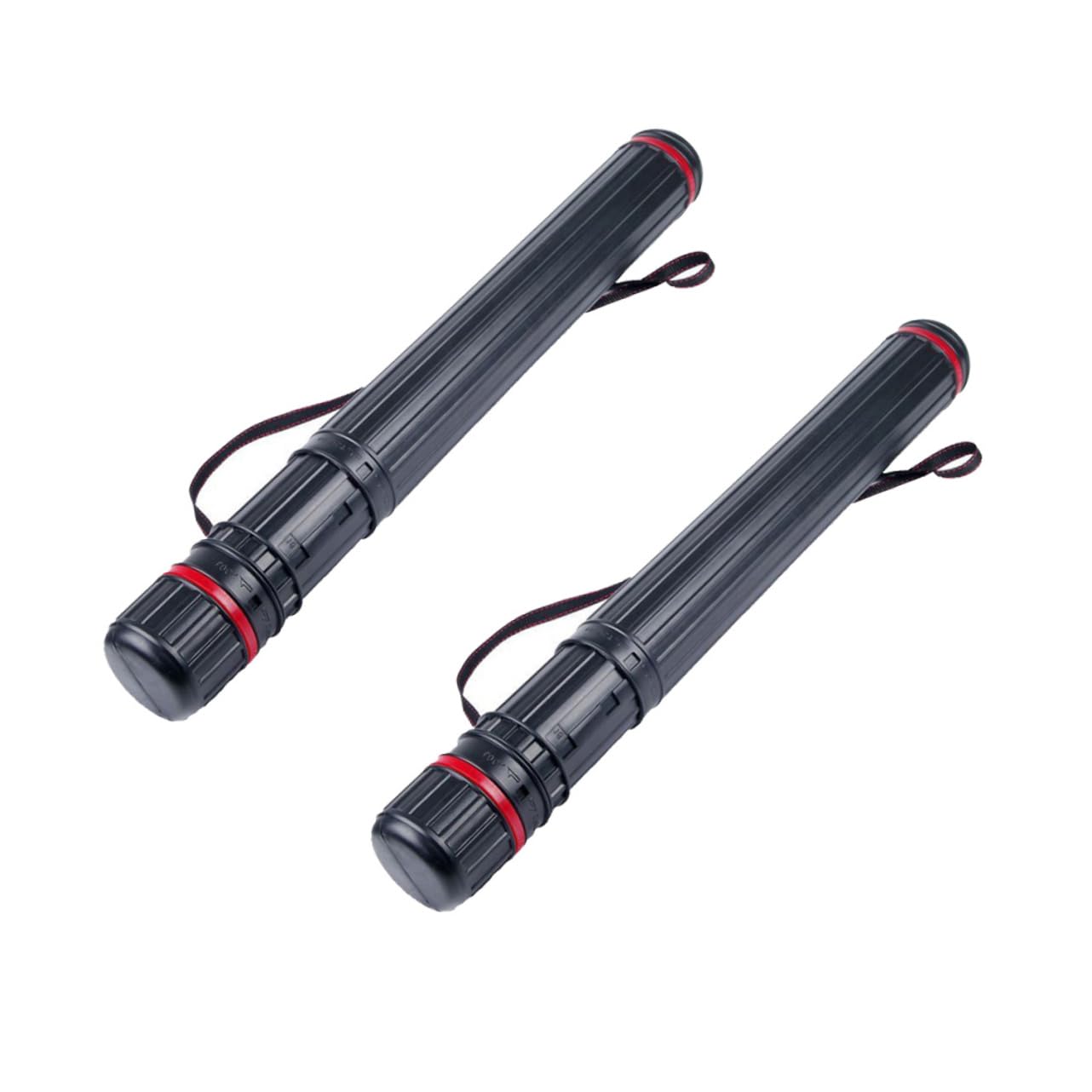 POPETPOP 2Pcs Adjustable Arrow Storage Tube Lightweight and Durable Carrier for Hunting for Recurve Arrows and Accessories