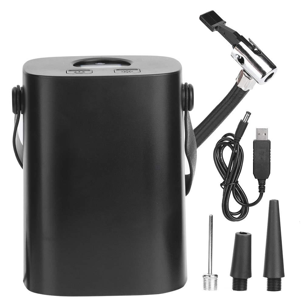 Cocoarm Przenośna Ręczna Pompka Powietrza, Sprężarka Samochodowa ze Stopu Aluminium z cyfrową pompką do Opon 150 PSI, Szybkie Pompowanie 25 L Min, światło LED, do Samochodów 12 V Podróżujących Po