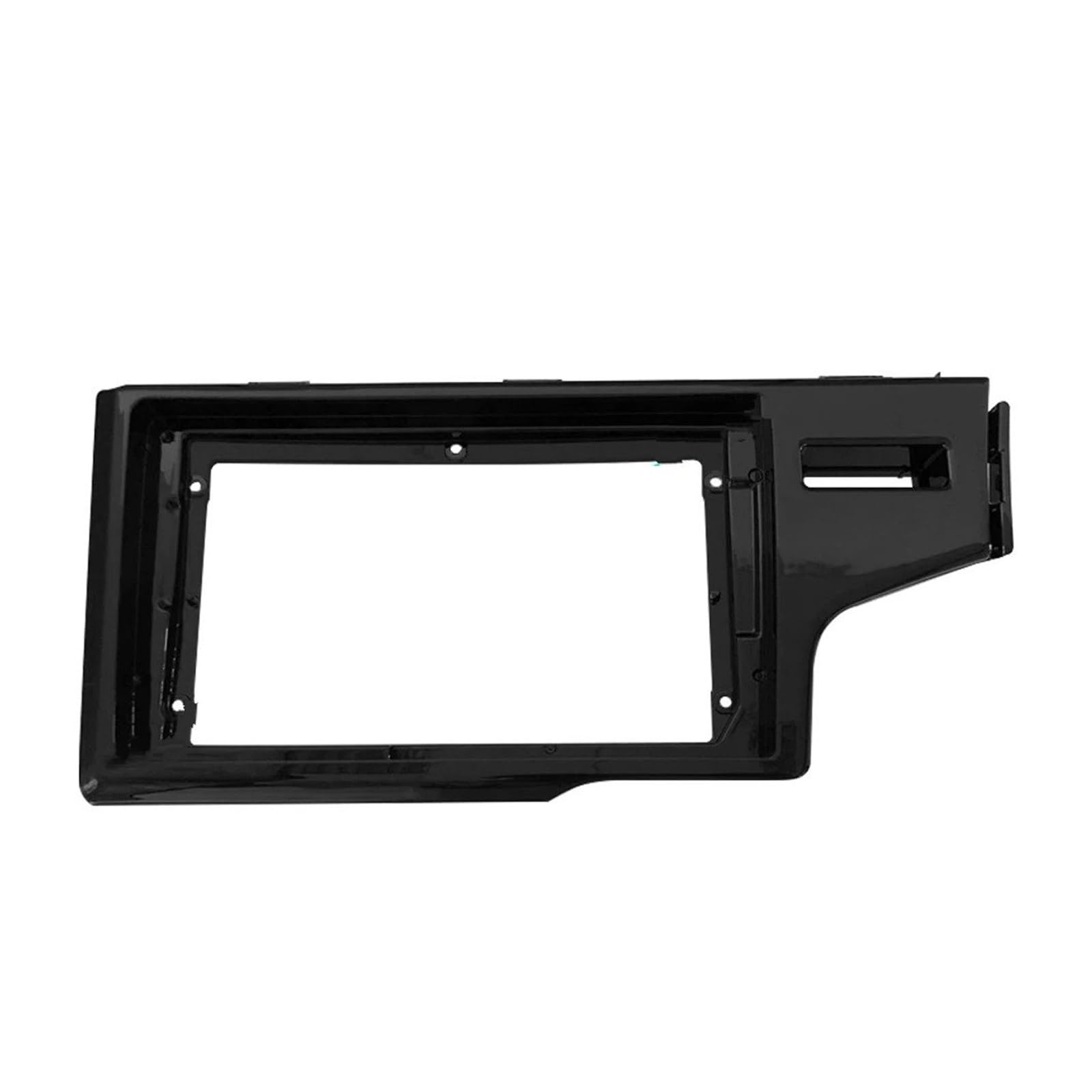 Mascherina Autoradio Cornice Stereo per Fit per Jazz 2013 2014 2015 (9 Pollici UV Nero) Auto Radio Fasce Android GPS MP5 Lettore Stereo 2Din unità Testa Pannello Dash Cornice