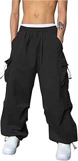 GRECIILOOKS Men's Regular Fit Low Rise Cargos Trousers | Baggy Cargo Pants for Man | Loose Fit | Treck Pent with Multiple ... Price In India