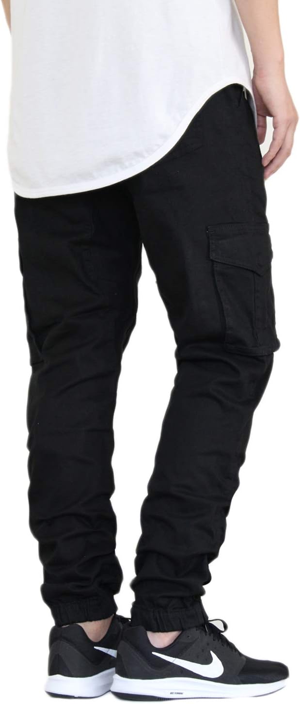 AIRNINE Men's Premium Twill Drop Crotch Jogger Pants S-5XL - Image 2