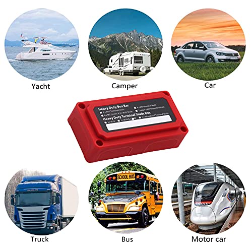 Barra de autobús 300A 12V/24V/48V DC con - Imagen 9