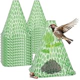 com-four® 24x Sonnenhut für Pflanzen, Pflanzenschutzhaube Wachstumshilfe...