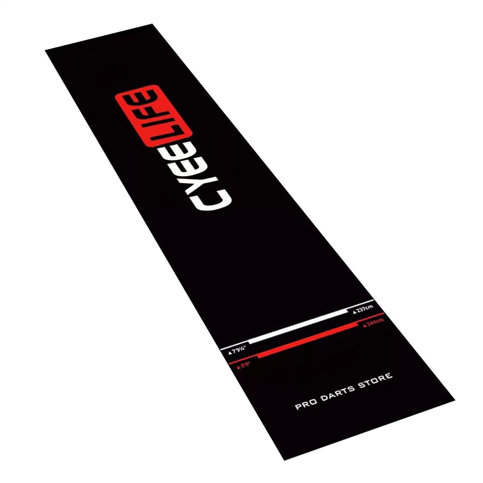 Tapis De Fléchettes,Protection De Sol Portable Antidérapante avec Ligne De Lancer - Tapis de Lancer Fléchettes | pour Salle de Jeux Centre de Loisirs Club Sportif Bureau sous-Sol et Garage