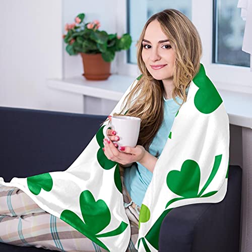 Couverture douce trèfles contre le froid sur votre lit - 8