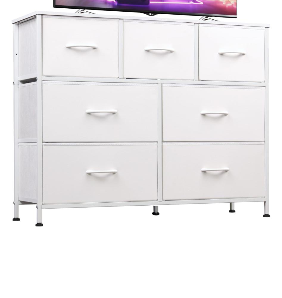 Amazon.com: WLIVE 7 Drawer Dresser TV Stand, Dressers for Bedroom