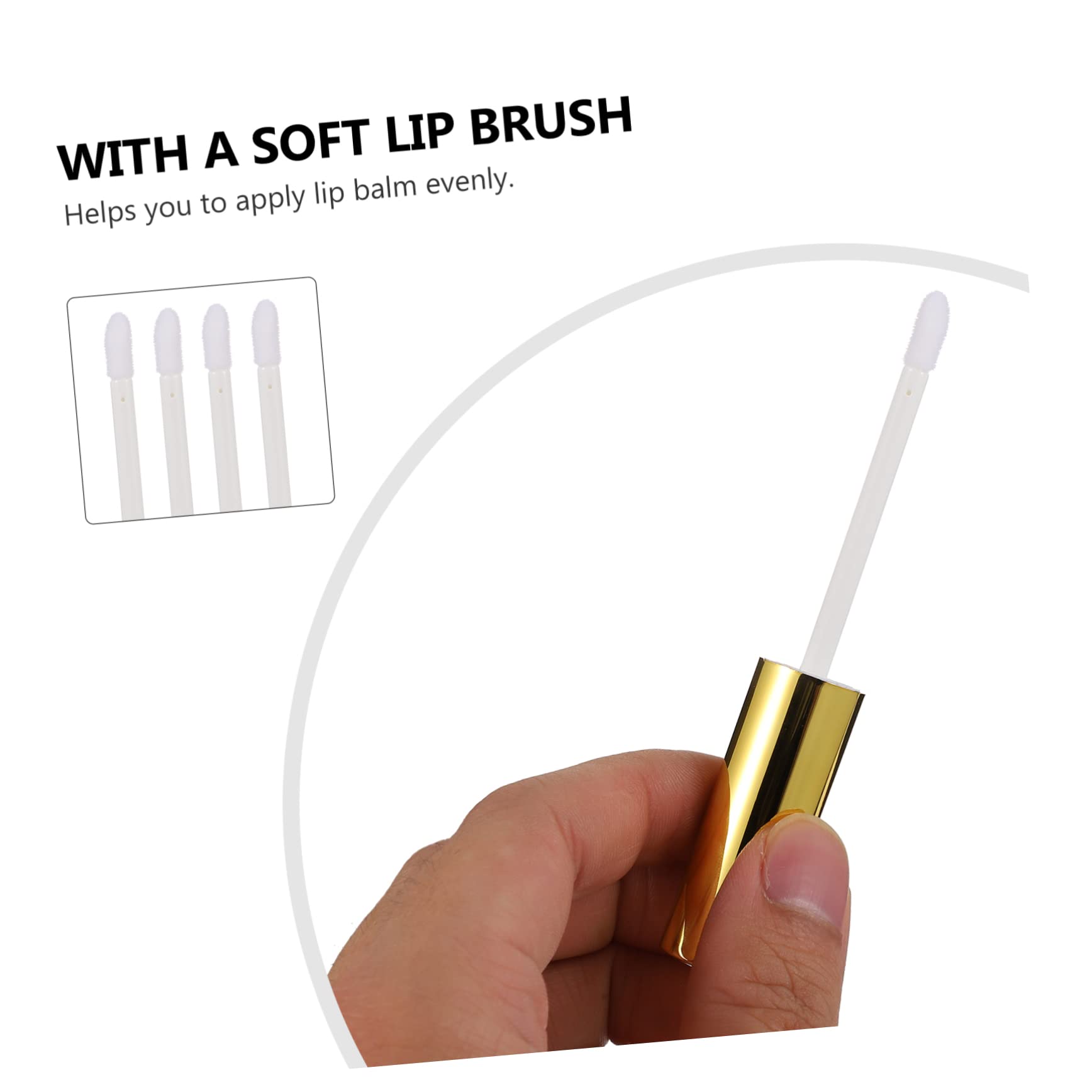 10ml Abs Lipgloss Fläschchen mit Einzigartiger Form