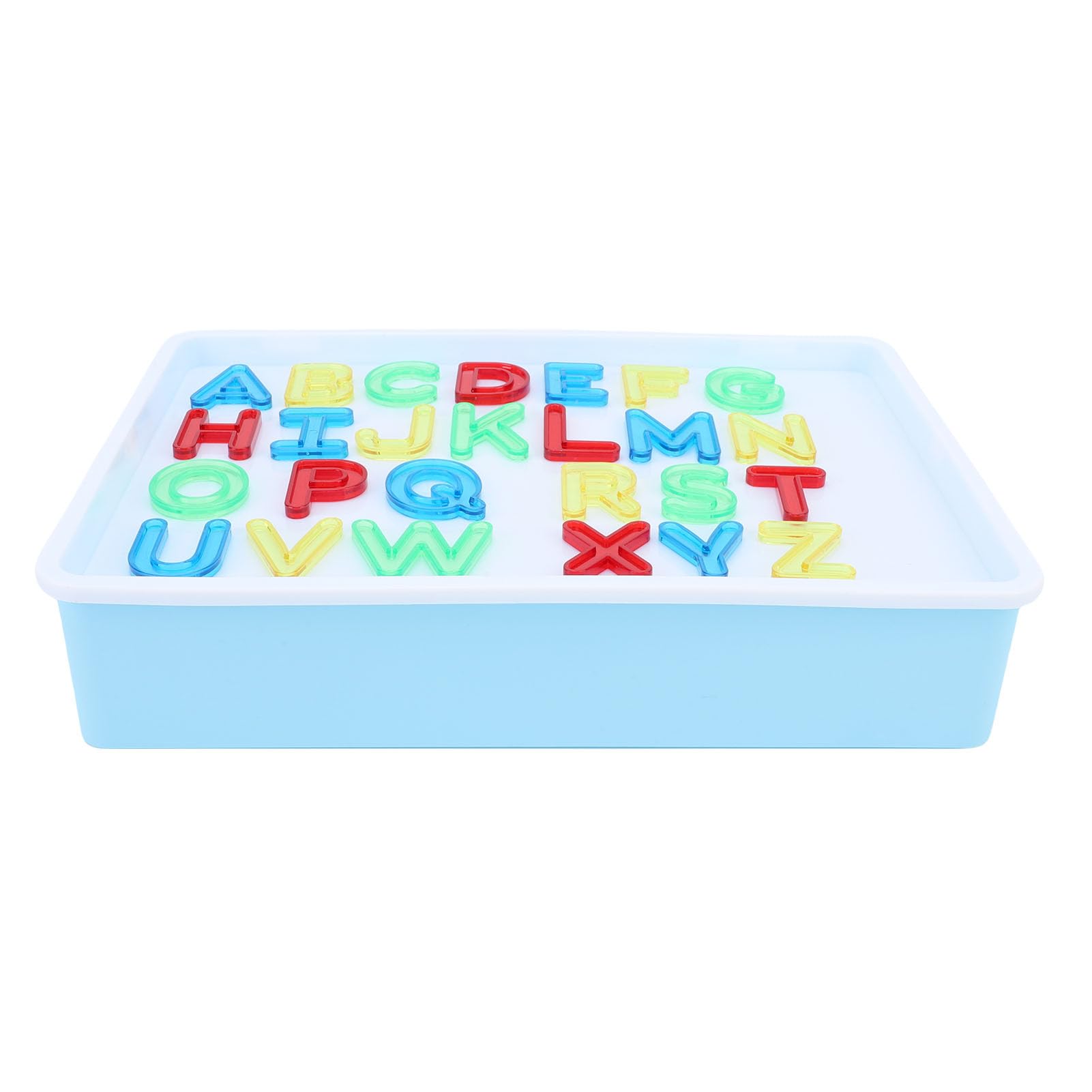 Mesa de Luz de Aprendizaje Sensorial Interactiva con 26 Letras, Juguete Educativo de 10 Números para el Aula de Jardín de Infantes