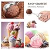 Ice Cream Scoop, 3Pcs Cookie Scoop Set, Stainless Steel Ice Cream Scooper with T... #3