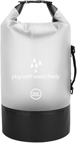 Bolsa seca impermeable para mujeres y hombres, 5L10L20L, ligera, pequeña, bolsa de almacenamiento para kayak, flotación, barco, campamento, tabla de