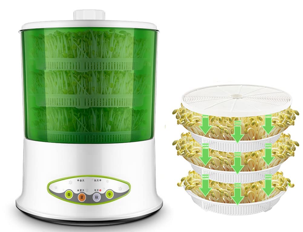 Machine automatique bean sprouts machine et kit de culture hydroponique de graines de soja