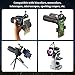 ToopMount Universal Smartphone Adapter Cell Phone Adapter Mount, Compatible Binocular Monocular Spotting Scope Telescope Microscope, Astronomical Telescope, for Record Nature World Black
