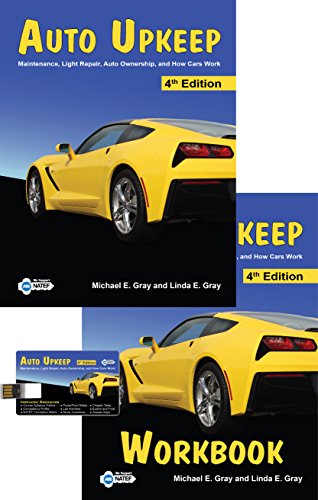 Auto Upkeep: Maintenance, Light Repair, Auto Ownership, and How Cars Work (Homeschool Curriculum Kit - Paperback Textbook, Paperback Workbook, and USB Flash Drive)