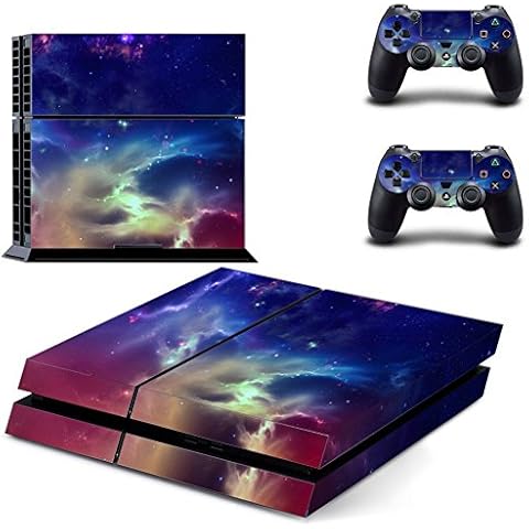 Pegatinas de Vinilo para PS4 Wondder con Protectores y Asas Cover