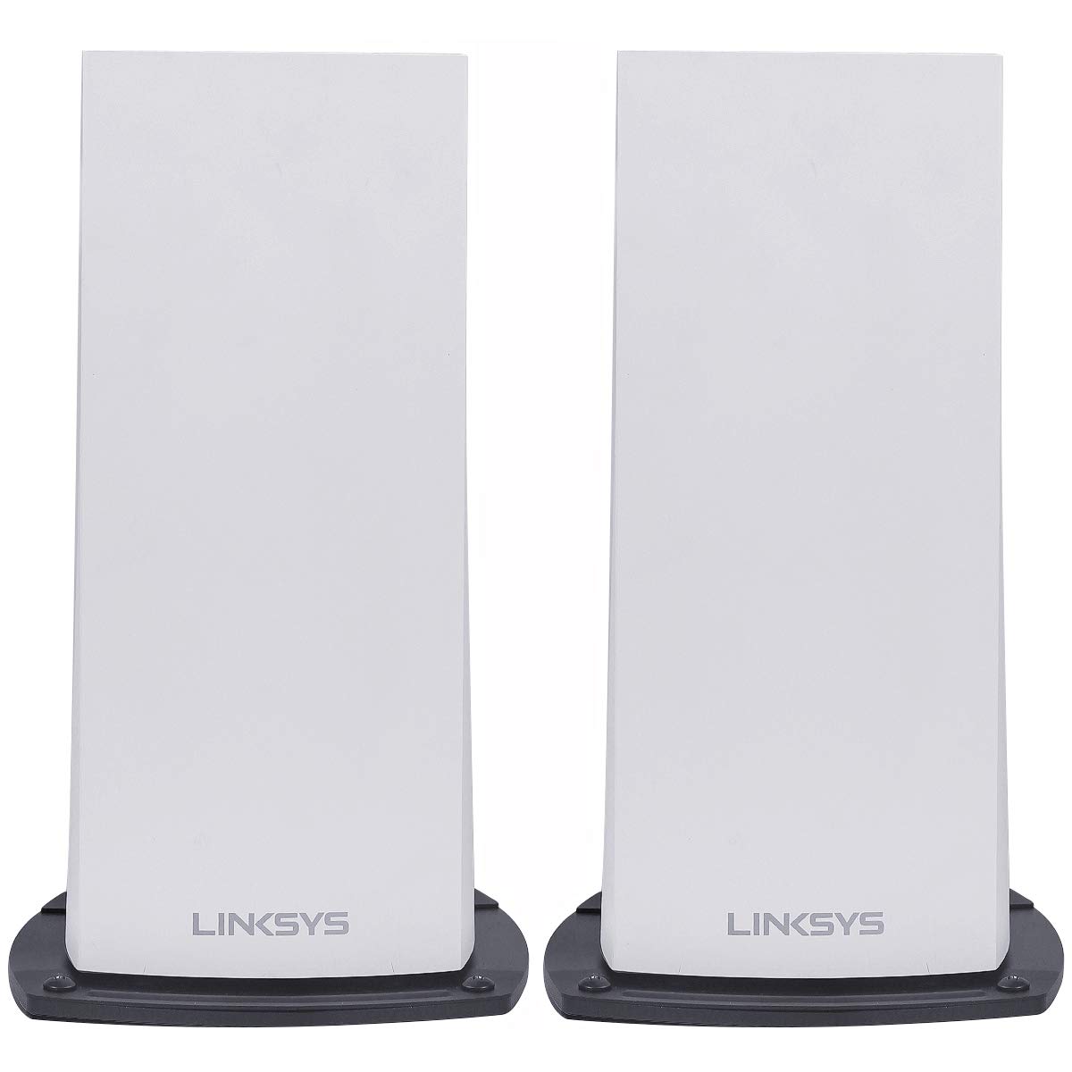 Support Mural 2 Pièces Pour Linksys MX5300 WiFi 6 - Fixation Alliage Aluminium Noir Robuste