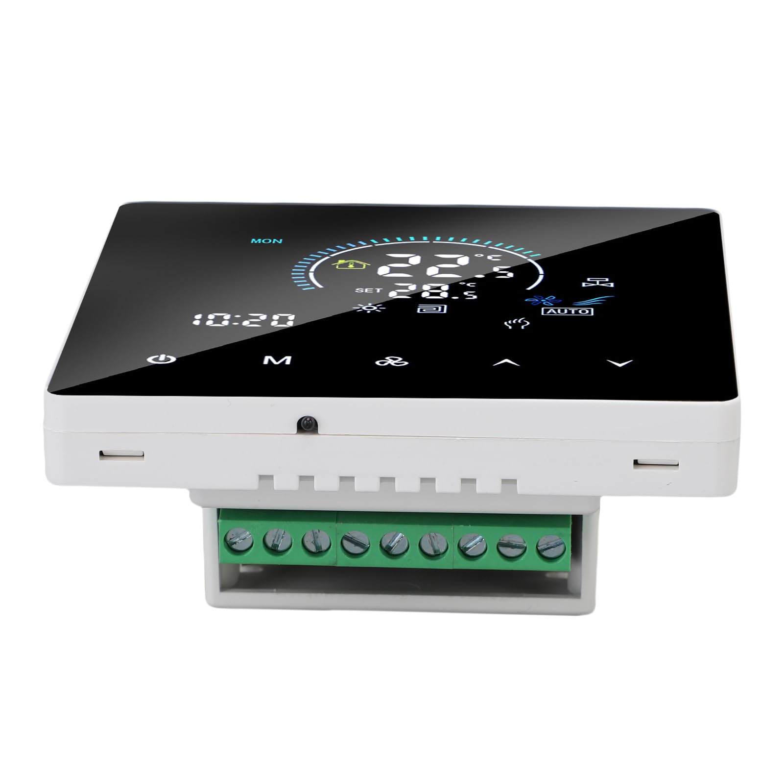 Smart Color Central Air Condither Thermostat Programowalny ekran dotykowy, z programowalnym zasięgiem 5-60 ℃ dla biur centrów handlowych hotele