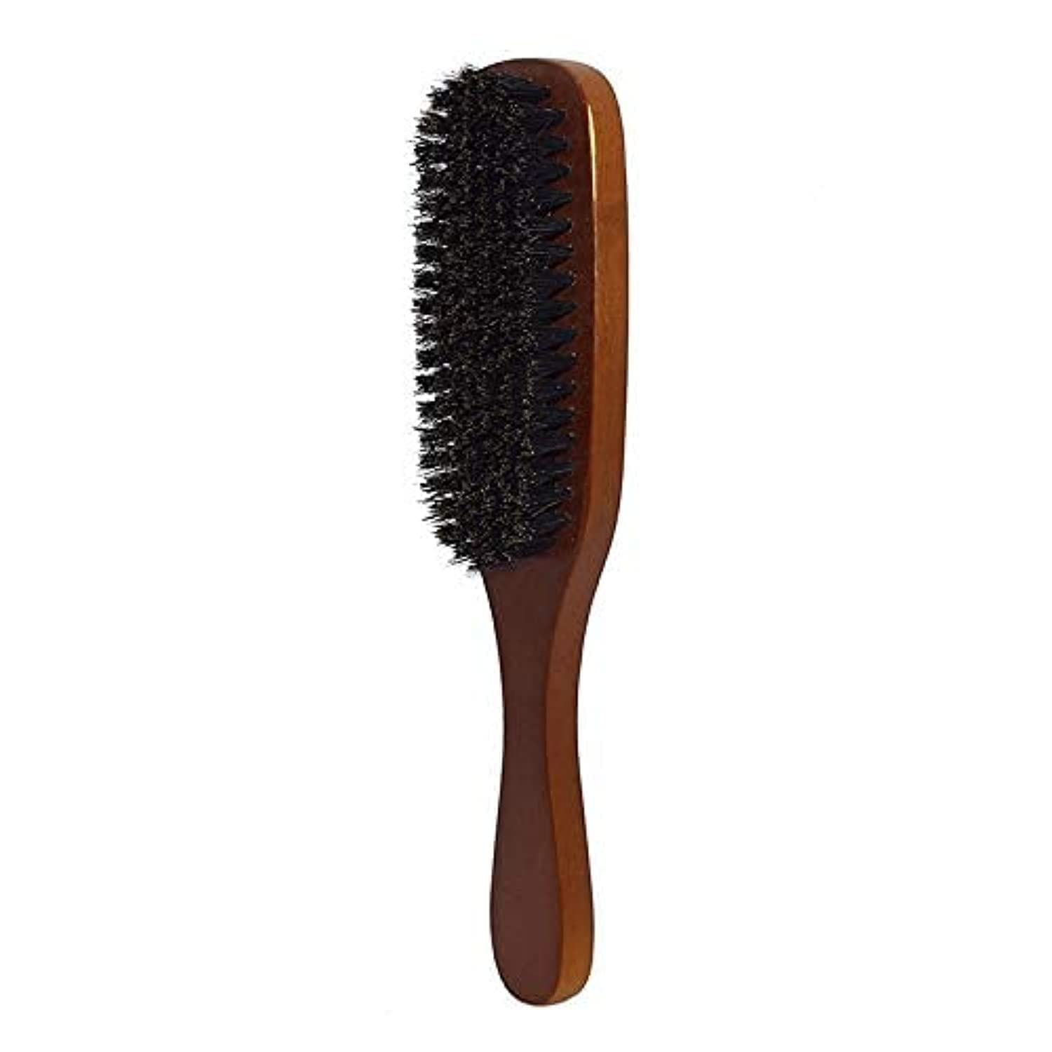 ORiTiBeard Brush Hair Brush Beard Straightener Brush Make Beard Soften Clean Durable Wood Handle for itchy beard and straightening promote beard growth
