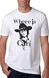 303T Men's Carl Grimes The Walking Dead Premium Fitted T-Shirt XX-Large White