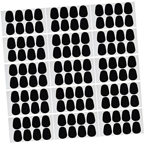 SECFOU 50個サックス用マウスピースパッド シリコン製クッション リードパッチ 気密性向上 演奏サポート 音楽練習用 楽器アクセサリー