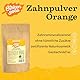 Birkengold Zahnpulver Orange Nachfüllbeutel 100 G | Schützt Den Zahnschmelz | 100% Natürliche Zutaten | Keine Schaumbildner Und Konservierungsstoffe | Naturkosmetik | Vegan