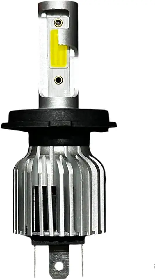 Lâmpada LED Moto 25W H4 12V Super Branca, Iluminação Potente para Farol Alto/Baixo, Substitui Halógena, Baixo Consumo e Alta Durabilidade