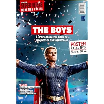 Capa do livro Superpôster Mundo dos Super-Heróis - The Boys: Quarta Temporada