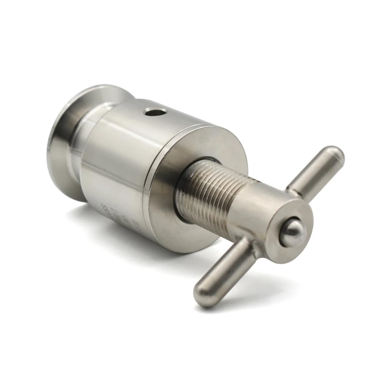 Valvola di Sicurezza Scarico Pressione Valvola di sicurezza Tri Clamp da 1,5" 0,5-5 Bar OD50,5mm