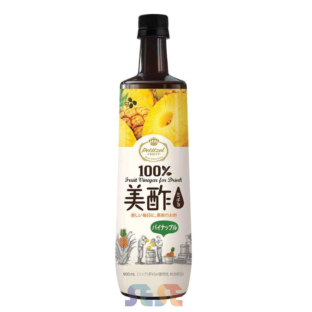 Amazon.co.jp: 美酢 ミチョ パイナップル 900ml 3本セット : 食品