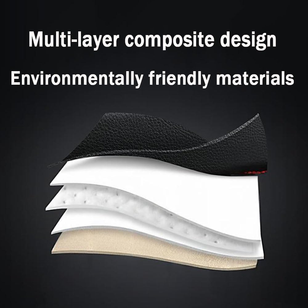 Fundas Asientos Coche Cuero Sintético Transpirable para Subaru Levorg Tourer 2015-2026, Protector Interior Coch Cobertura Completa Impermeable Antideslizante Resistente Desgaste