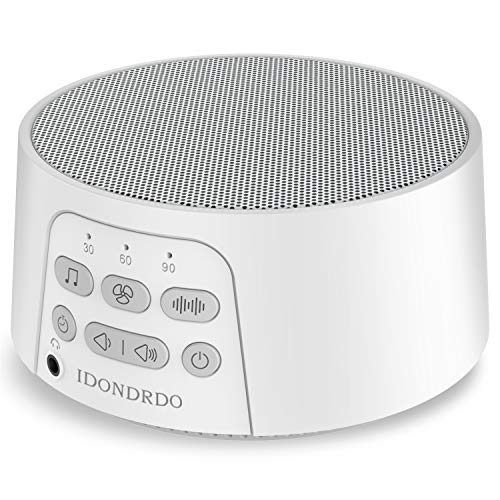 IDONDRDO White Noise Machine,Sound Machine-Portable Sleep Therapy-24 Soothing High Fidelity Non-Loop - //coolthings.us